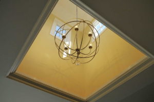 Detail of chandelier
