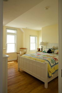 Yellow bedroom
